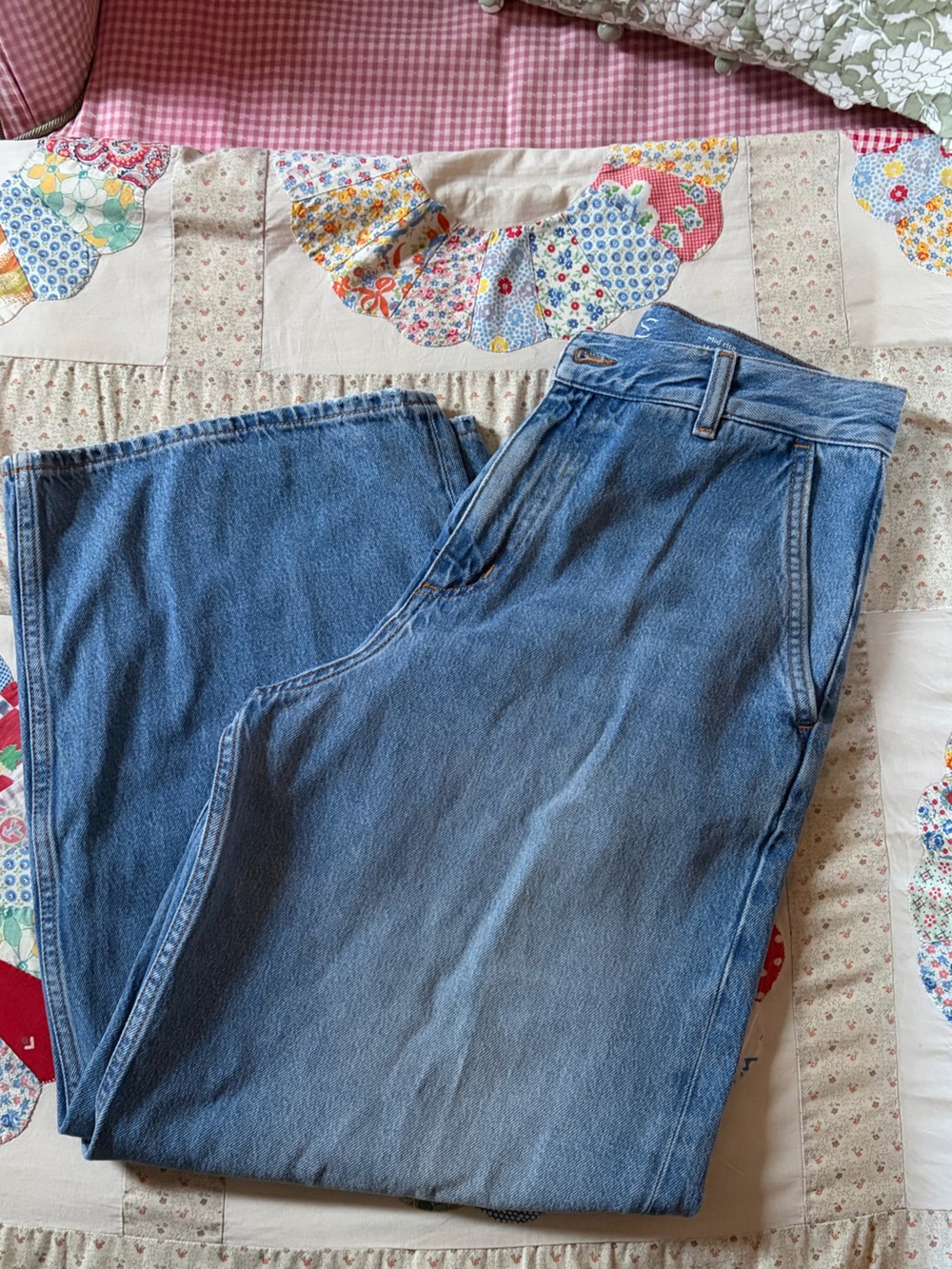 COS Women’s Wide Leg Mid Rise Sz 26